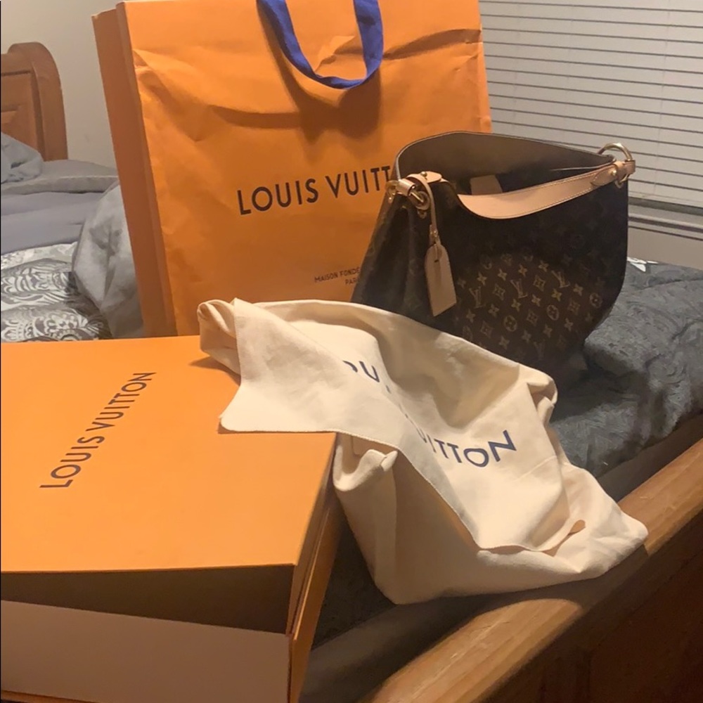 Original Louis Vuitton hobo bag - Picture 5 of 6